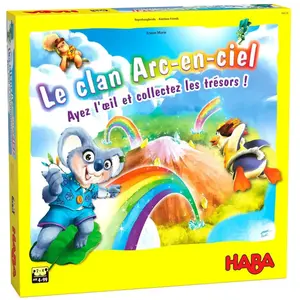 Jeu de société Haba Le clan Arc-en-ciel pas cher