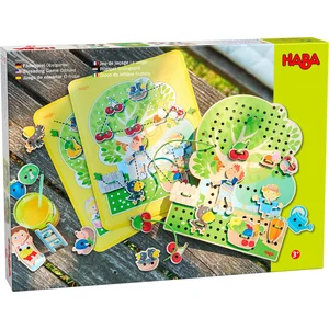 HABA - Le verger Jeu de laçage Dès 3 ans - Haba pas cher