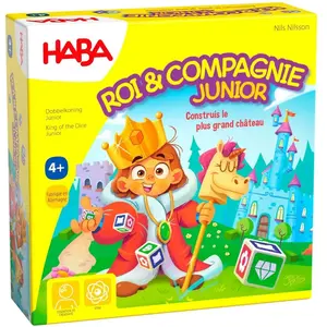 Haba !!! Jeu - Roi & Compagnie Junior (F = NL 1307126005 - DE 1307126001) (DE/E/F/NL/IT/ES). pas cher