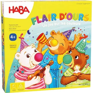 Haba !!! Jeu - Flair d'ours (F = NL 2010881003 - DE 2010881001) (DE/E/F/NL/IT/ES). pas cher