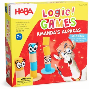 Haba denkspel Amanda's alpaca's - uitdagend puzzelspel voor kinderen. pas cher