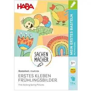 Haba Bastelset - Erstes Kleben Frühlingsbilder pas cher