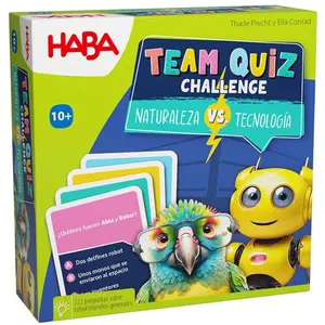 Haba Défi Quiz En équipe-jeu De Société Nature Contre Technologie pas cher