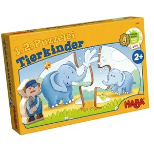 Haba puzzles de forme animaux enfants 21-pièces pas cher