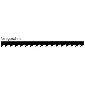FORMAT Lame de scie à chantourner Finis denture fine T.5 Josef Haunstetter 1 douzaine pas cher
