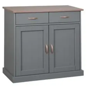 Interlink Inter Link Commode LUZERNA 3.1 Gris sépia bois massif pas cher