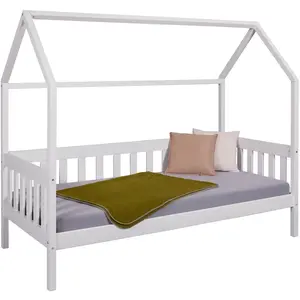 Interlink Lit D'enfant "Funky" - Blanc - L 207 X P 97 X H 174 Cm pas cher