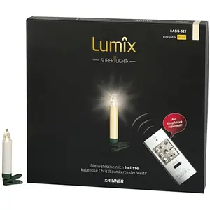 Krinner Ampoule Lumix Superlight Mini 12 Pieces Basic Set Ivory pas cher