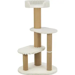 TRIXIE Feandrea 48133 (132 cm, Beige, Blanc), Arbre à chat pas cher