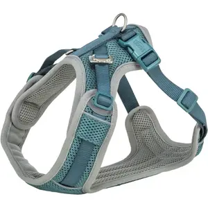 Trixie Premium FlexMesh harness, wide fit,XS S:40 57cm/15mm,petrol (XS... pas cher