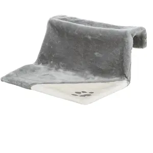 Trixie Lit chauffant Gris/Gris clair, 45 x 24 x 31 cm pas cher