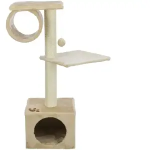 Trixie - Arbre à chat san fernando 106 cm, beige pas cher