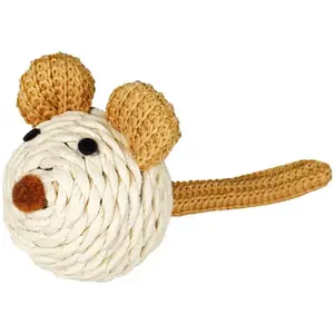 Trixie Corde Souris avec Hochet, 5 cm pas cher