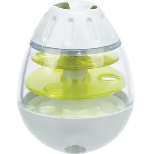 Trixie roly poly snack tuimel ei blauw / groen 13 cm pas cher