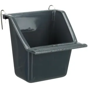 TRIXIE Mangeoire avec support métal, en plastique 80 ml/6 × 6 cm, produit assorti pas cher