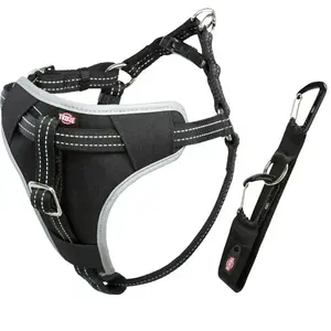Comparateur de prix : TRIXIE Harnais Pour Voiture Dog Protect, M: 50¿65 Cm/20 Mm, Noir - 12856