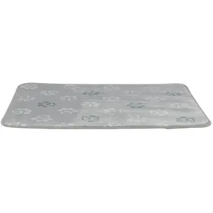 Trixie Jimmy Soft lying mat, square, 110 × 70 cm, light grey (Chien), ... pas cher