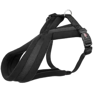 Trixie Premium Harnais de Randonnée, Noir, M: 45 80 cm/25 mm pas cher
