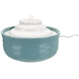 Fontaine à eau (1,5L) en céramique Trixie Vital Falls pour chat et pet... pas cher