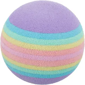 Trixie Set de Balles Arc en Ciel pour Chiens 4 Pièces