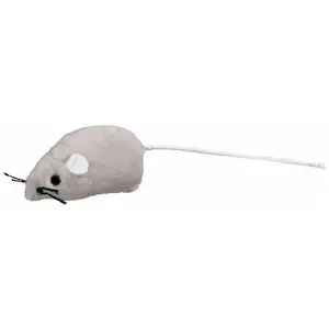 Comparateur de prix : Trixie Souris En Peluche Pour Chat, Gris, 5 cm, Lot de 12