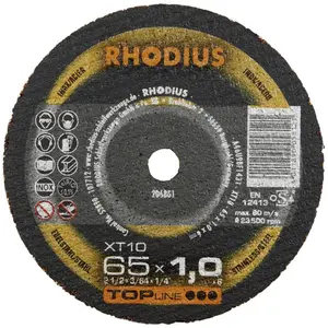 Rhodius XT10 MINI 205067 Disque à tronçonner 100 mm 10 mm 1 pc(s) pas cher