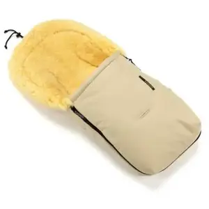 Kaiser Sac de Couchage en Peau d'agneau - Nature/Sable pas cher