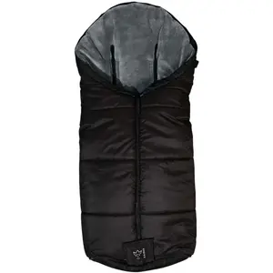 Chancelière thermique pour poussette SANDY noir et gris