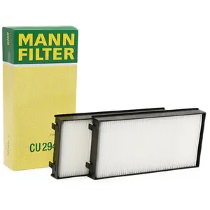 Comparateur de prix : MANN-FILTER CU 2941-2 Filtre à air de cabine - VÉHICULE DE TOURISME + UTILITAIRES