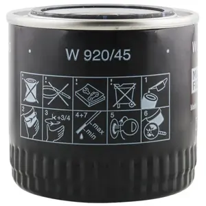 MANN-FILTER W 920/45 Filtre à huile - VÉHICULE DE TOURISME + UTILITAIRES pas cher