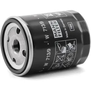 MANN-FILTER W 713/9 Filtre à huile - VÉHICULE DE TOURISME + UTILITAIRES pas cher