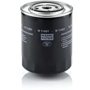 MANN-FILTER W 1140/1 Filtre à huile - VÉHICULE DE TOURISME + UTILITAIRES pas cher