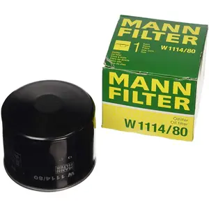 MANN-FILTER W 1114/80 Filtre à huile - VÉHICULE DE TOURISME + UTILITAIRES pas cher