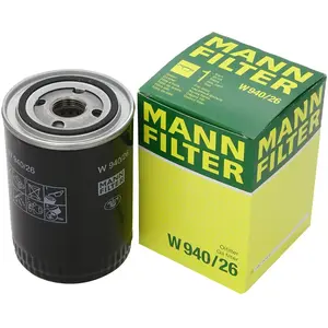 MANN-FILTER W 940/26 Filtre à huile - VÉHICULE DE TOURISME + UTILITAIRES pas cher