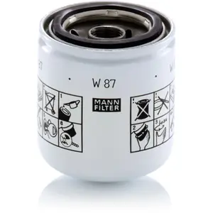 MANN-FILTER W 87 Filtre à huile - APPLICATIONS NON ROUTIÈRES pas cher