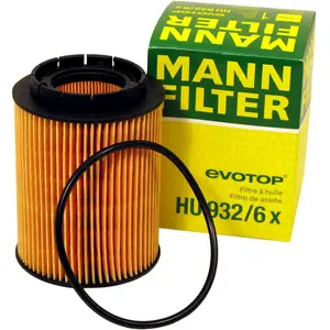 MANN-FILTER HU 932/6 x Filtre à huile - VÉHICULE DE TOURISME + UTILITAIRES pas cher