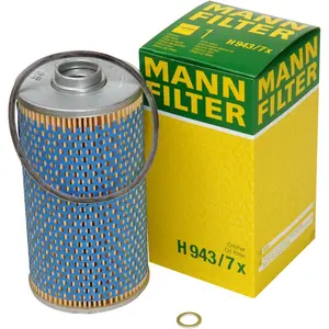 MANN-FILTER H 943/7 x Filtre à huile - VÉHICULE DE TOURISME + UTILITAIRES pas cher