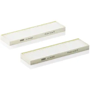 Comparateur de prix : MANN-FILTER CU 29 002-2 Filtre à air de cabine - VÉHICULE DE TOURISME + UTILITAIRES