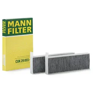 Comparateur de prix : MANN-FILTER CUK 29 003-2 Filtre à air de cabine - VÉHICULE DE TOURISME + UTILITAIRES