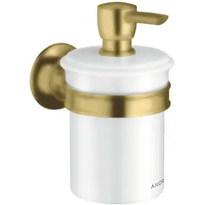 hansgrohe, Distributeur de savon + porte-savon, AXOR Distributeur de l...