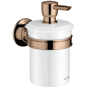 hansgrohe, Distributeur de savon + porte-savon, AXOR Distributeur de l...