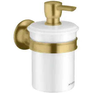 hansgrohe, Distributeur de savon + porte-savon, AXOR Distributeur de l...