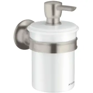 hansgrohe, Distributeur de savon + porte-savon, AXOR Distributeur de l...