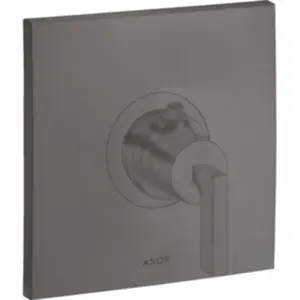 hansgrohe, Robinetterie de salle de bains, Axor Citterio Thermostat 59 l/min Thermostat encastré à haut débit, poignée à levier