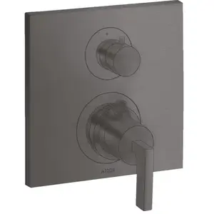 hansgrohe, Robinetterie de salle de bains, Thermostat AXOR CITTERIO UP avec inverseur et HGri bru bl chrome pas cher