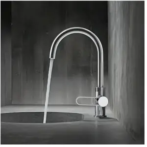 hansgrohe AXOR Uno Mitigeur monocommande de lavabo AXOR Uno 240 poignée vidage escamotable saillie 174mm 38036000 Couleur pas cher