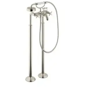 Axor, Robinetterie de salle de bains, Mélangeur bain/douche MONTREUX DN 15, au sol nickel brossé pas cher