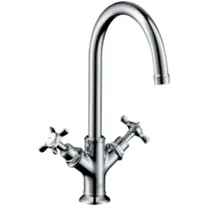 Robinet de lavabo Montreux sans tirette ni vidage chromé - HANSGROHE -...Vendu pargalaxus