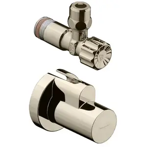 hansgrohe Handbreedte hoekventiel met slipcase, 13954820 pas cher
