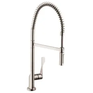 Keukenkraan Hansgrohe Axor Citterio Semi Pro 39840800 Inox LookVendu pargalaxus